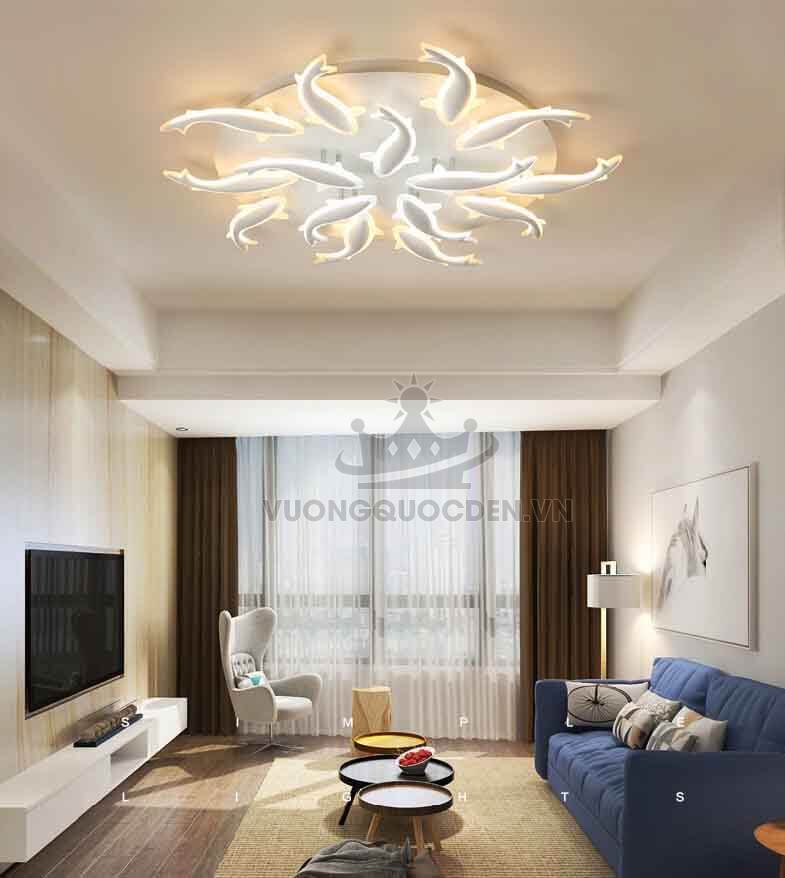 Những phong cách thiết kế nội thất và đèn trang trí phòng khách đẹp nhất hiện nay
