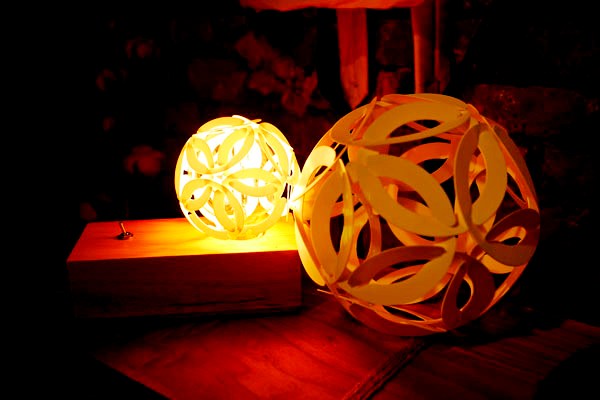 “Học lỏm” các ý tưởng độc đáo làm đèn hanmade c