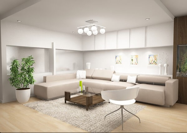 Thiết kế nội thất phòng khách chung cư, bạn cần ghi nhớ những lưu ý này