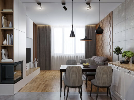 Thiết kế nội thất phòng khách chung cư, bạn cần ghi nhớ những lưu ý này